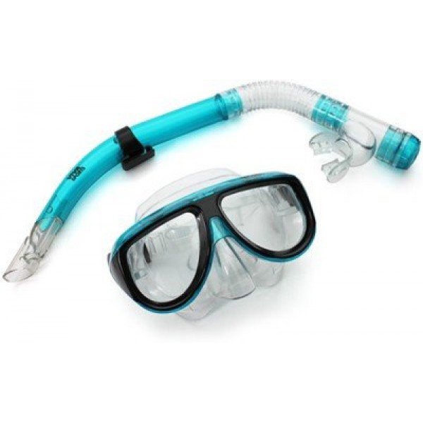 Viva Sports DS-10 Mask & Snorkel Set (Sea Blue)